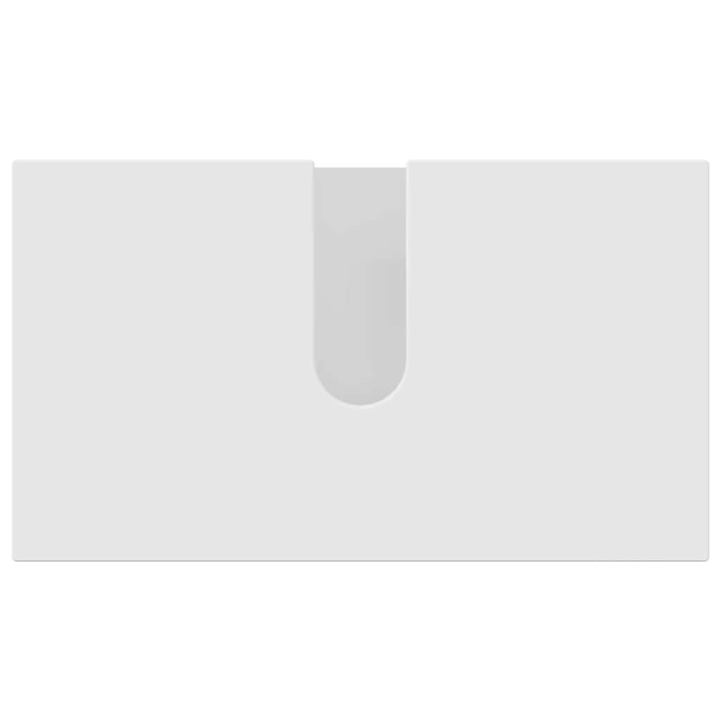 vidaXL Σετ Επίπλων Μπάνιου Επιτοίχιο 3 pcs Λευκό 61 x 35 x 64 εκ.