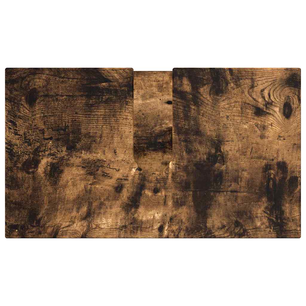 vidaXL Σετ Επίπλων Μπάνιου 3 pcs Καπνιστή δρυς 61 x 35 x 64 εκ.