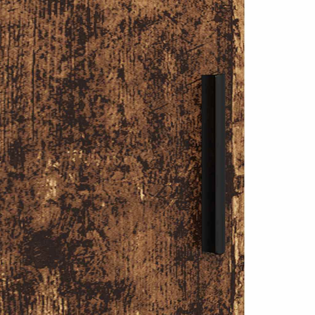 vidaXL Σετ Επίπλων Μπάνιου με πόρτα 3 pcs Παλαιό ξύλο 61 x 35 x 64 εκ.