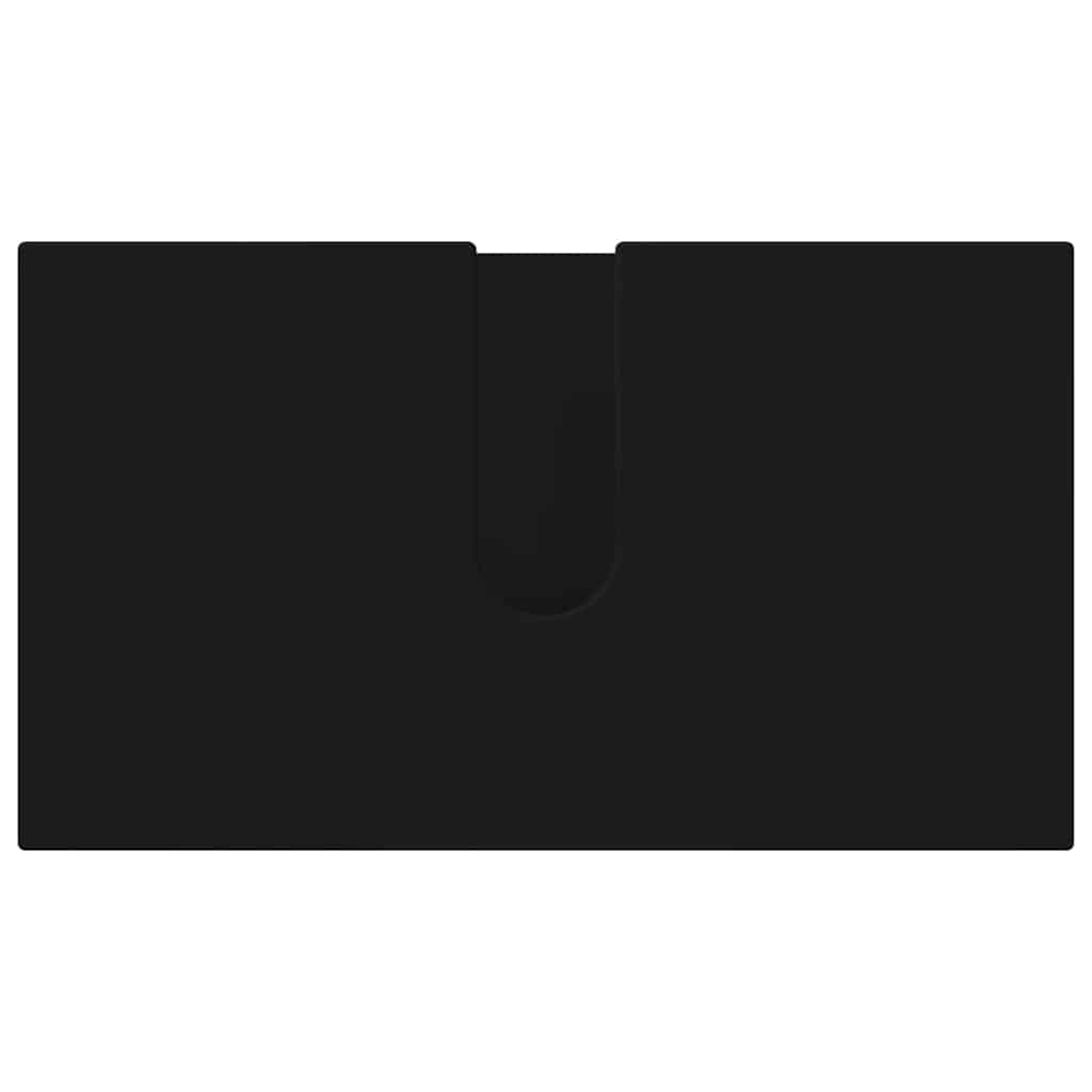 vidaXL Σετ Επίπλων Μπάνιου Επιτοίχιο 5 pcs Μαύρο 61 x 35 x 64 εκ.