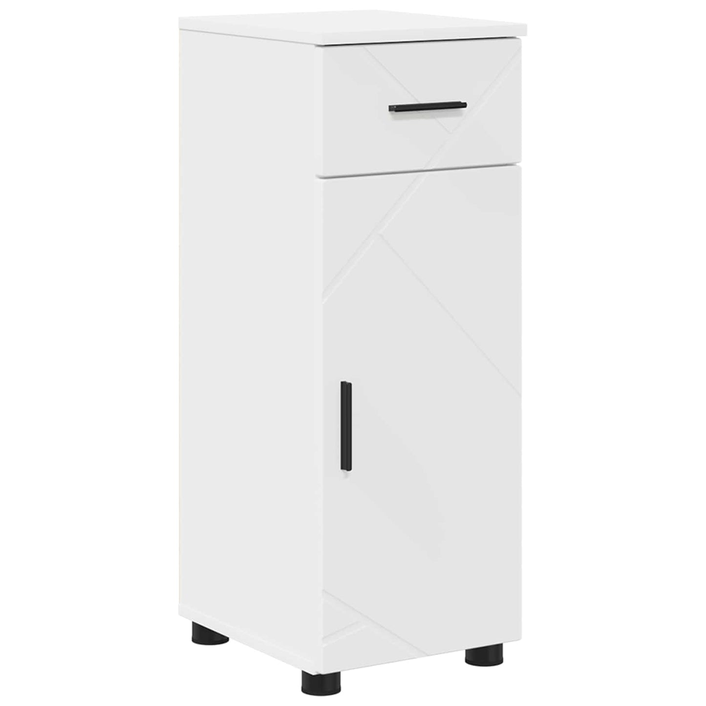 vidaXL Σετ Επίπλων Μπάνιου 5 τμχ. Λευκό 61 x 35 x 64 εκ.