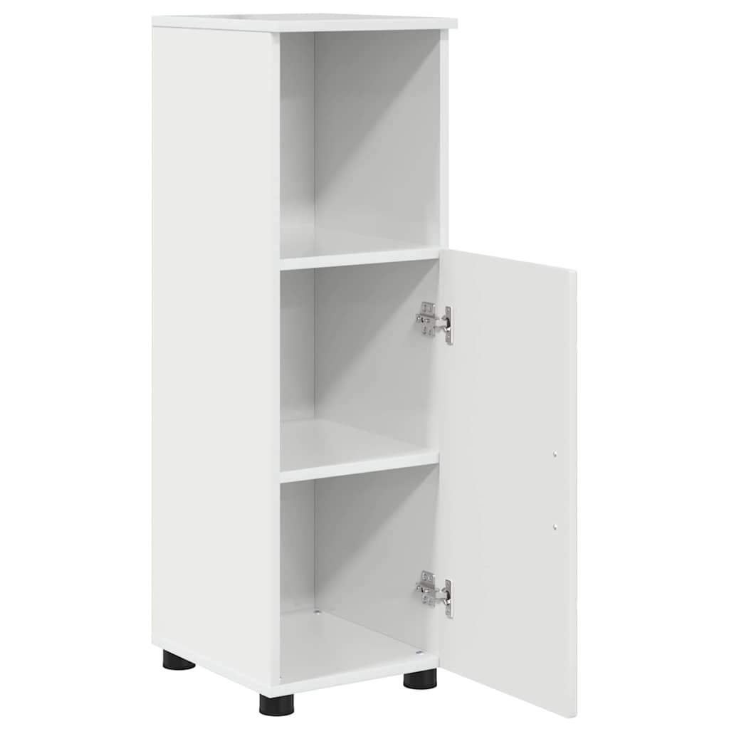 vidaXL Σετ Επίπλων Μπάνιου 3 pcs Γυαλιστερό λευκό 76,5 x 35 x 64 εκ