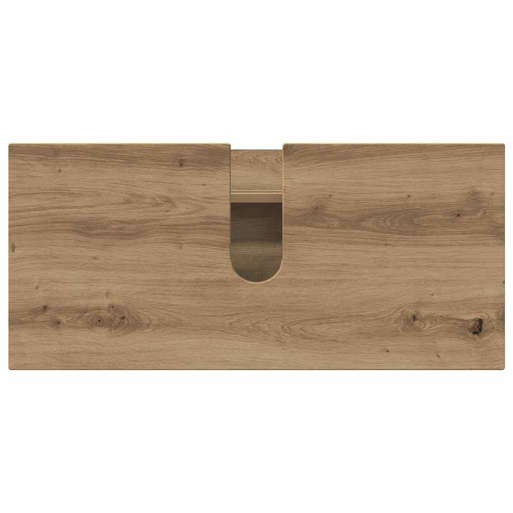 vidaXL Σετ Επίπλων Μπάνιου 3 pcs artisan δρυς 76,5 x 35 x 64 εκ