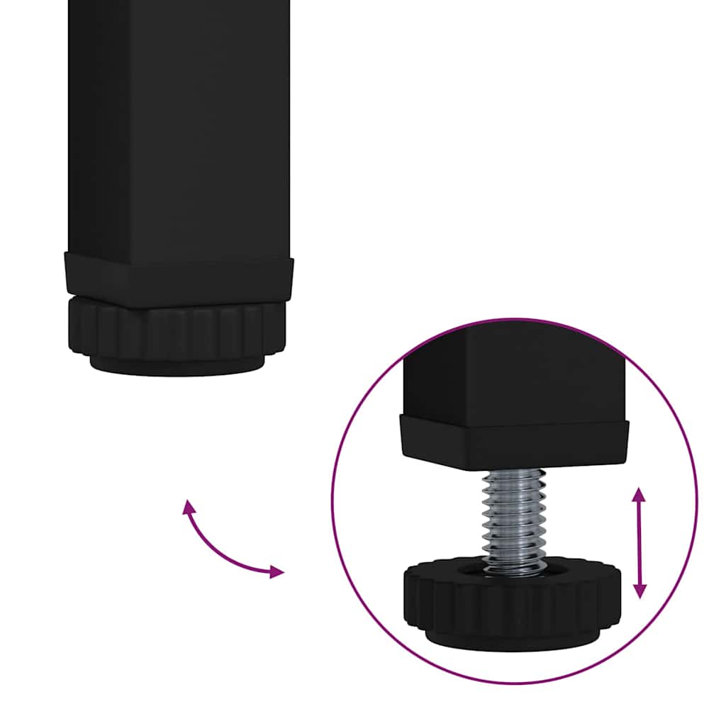 vidaXL Σετ Επίπλων Μπάνιου 2 pcs Γυαλιστερό λευκό 39.5 x 36 x 88 εκ