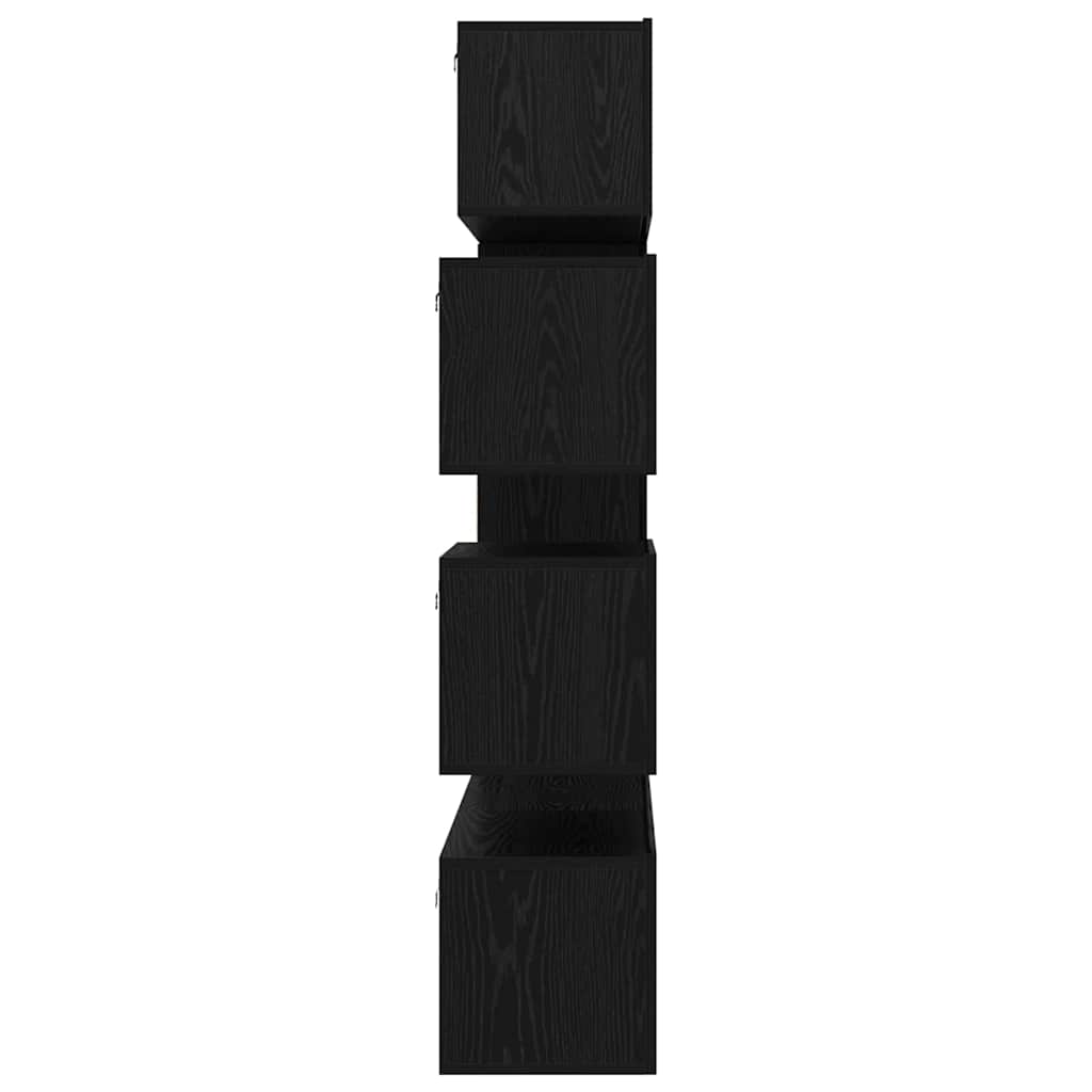 vidaXL Σετ επίπλου τηλεόρασης 8 pcs Μαύρη δρυς 30.5 x 30 x 90 cm