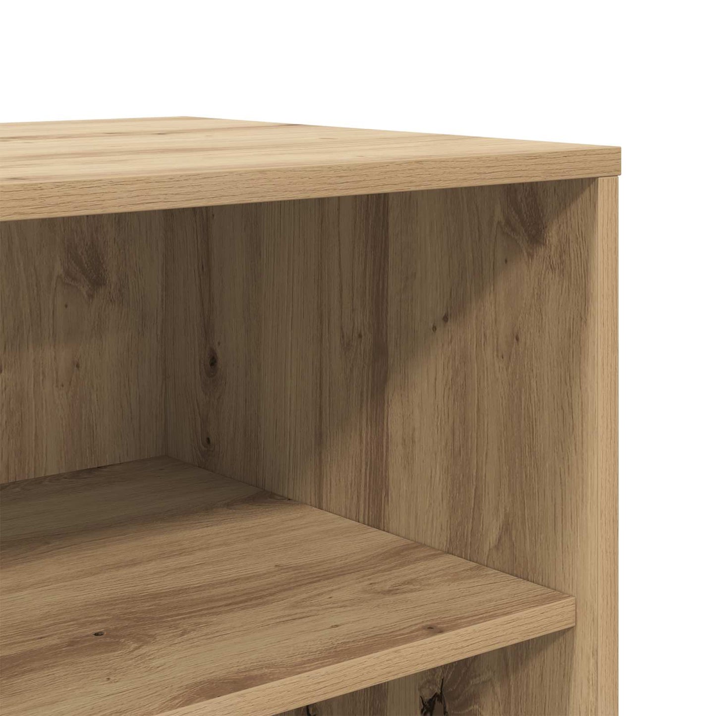 vidaXL Πλαϊνό γραφείο με συρτάρι 3 pcs Artisan Oak 70 x 41 x 75 εκ.