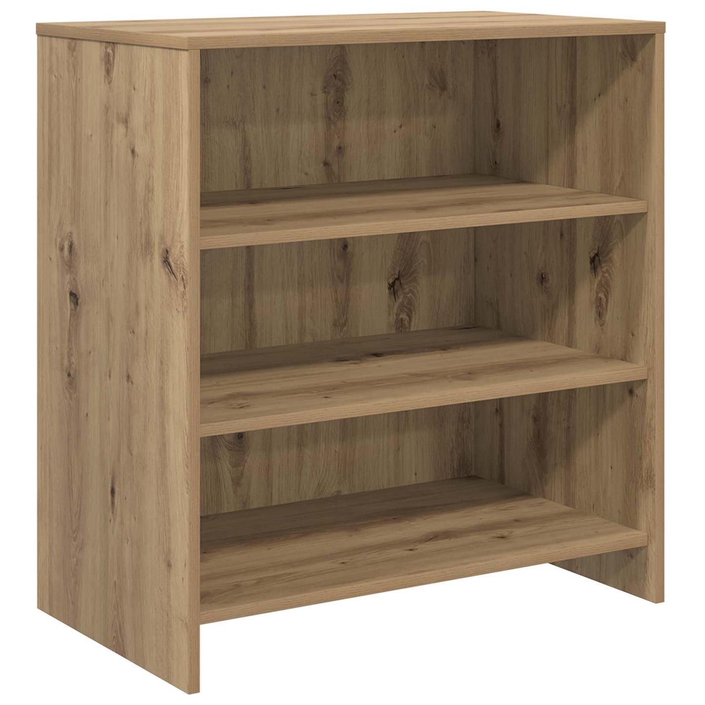 vidaXL Πλαϊνό γραφείο με συρτάρι 3 pcs Artisan Oak 70 x 41 x 75 εκ.