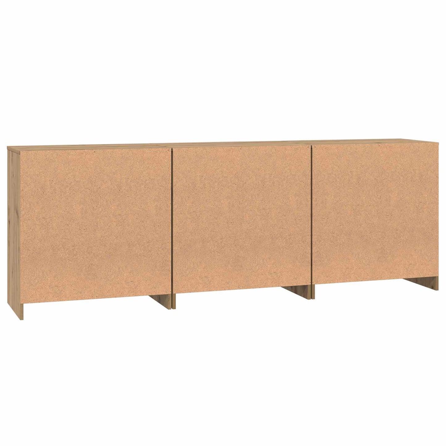 vidaXL Πλαϊνό γραφείο με συρτάρι 3 pcs Artisan Oak 70 x 41 x 75 εκ.