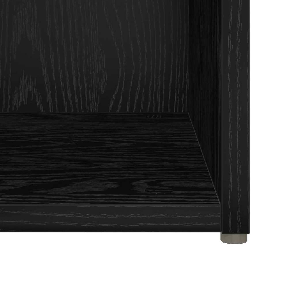 vidaXL ΣΕΤ ΒΑΘΜΟΛΟΓΗΣΗΣ ΤΗΛΕΟΡΑΣΗΣ 6 pcs Μαύρη Οξυά 37 x 35 x 72 εκ.