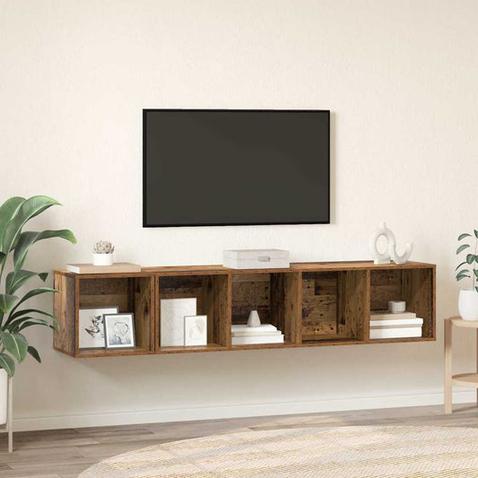 vidaXL 2 pcs Παλιό ξύλο 37 x 37 x 142.5 εκ Επεξεργασμένο ξύλο