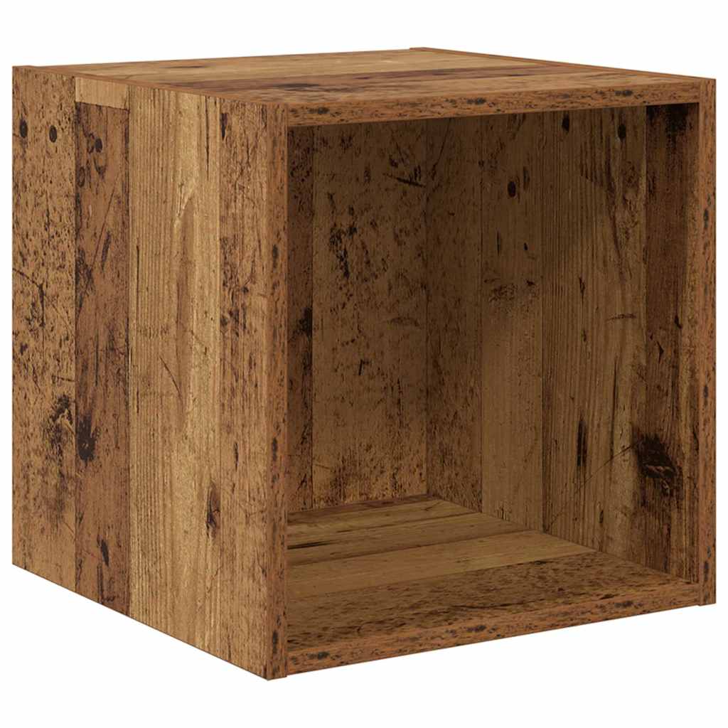 vidaXL 2 pcs Παλιό ξύλο 37 x 37 x 142.5 εκ Επεξεργασμένο ξύλο