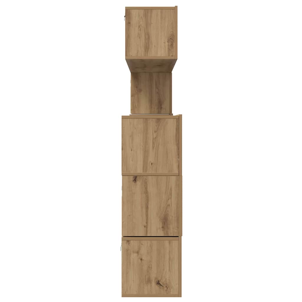 vidaXL Σετ επίπλου τηλεόρασης 8 pcs artisan δρυς 80 x 30 x 30 εκ