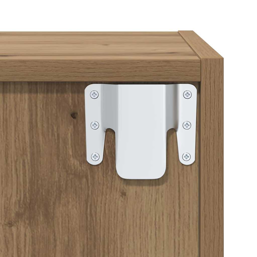 vidaXL Σετ επίπλου τηλεόρασης 4 pcs artisan δρυς 37 x 37 x 142.5 εκ