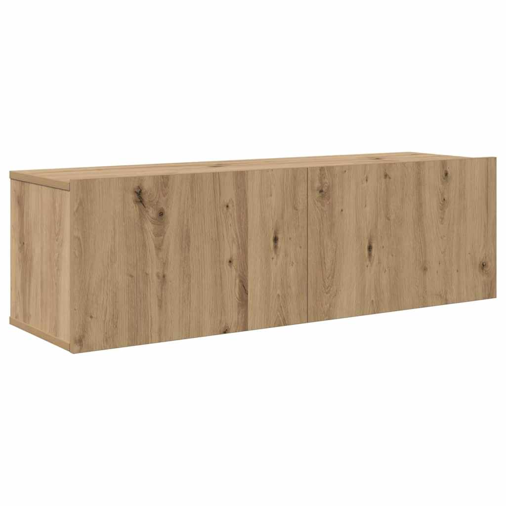 vidaXL Σετ επίπλου τηλεόρασης Επιτοίχιο 5 pcs artisan δρυς