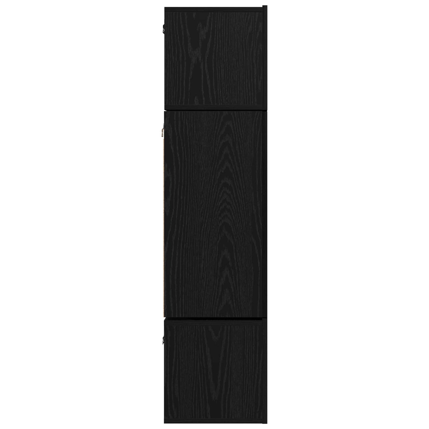 vidaXL Σετ επίπλου τηλεόρασης 6 pcs Μαύρη Οξυά Επεξεργασμένο ξύλο