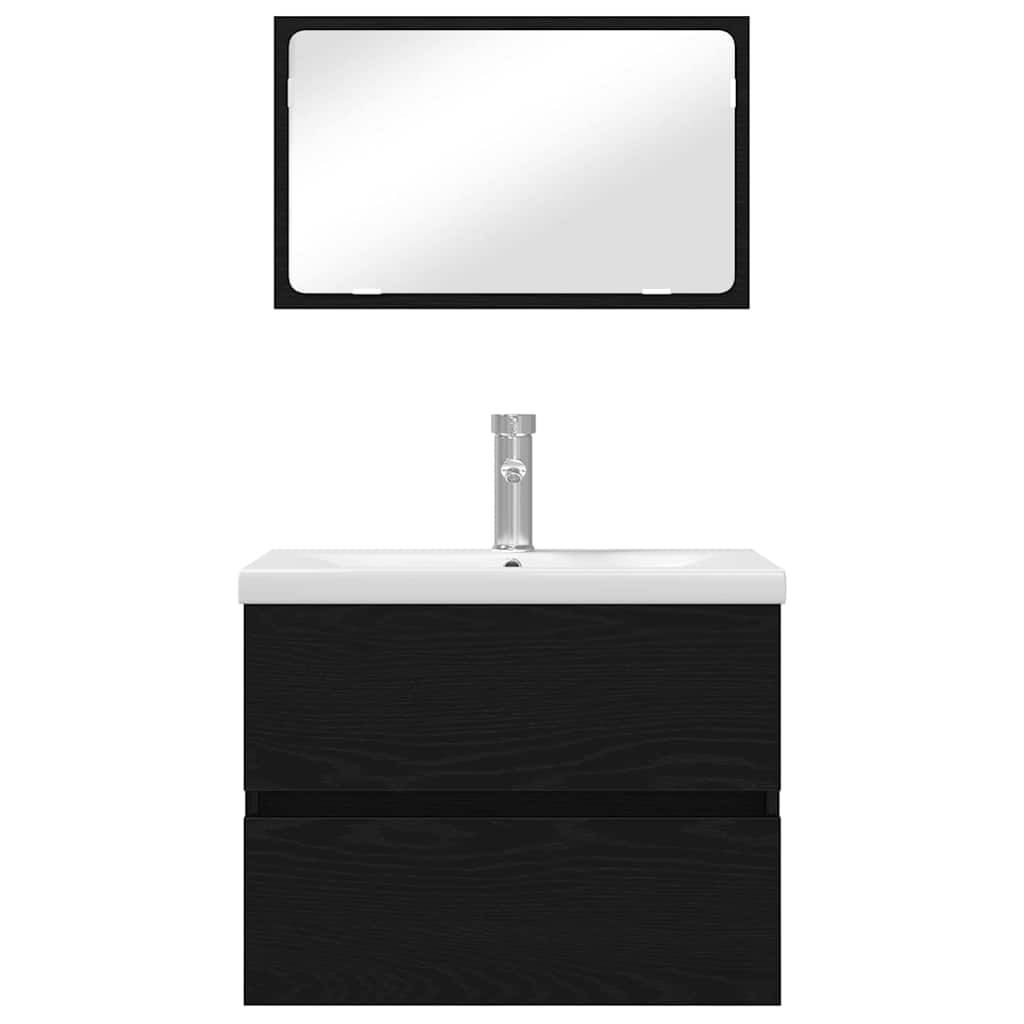 vidaXL Σετ Επίπλων Μπάνιου 3 pcs artisan δρυς 60 x 38.5 x 45 cm