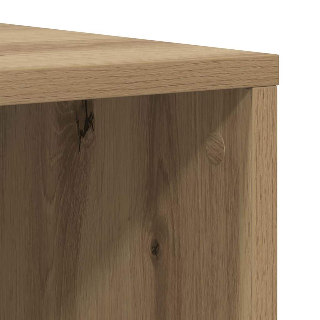 vidaXL Σετ επίπλου τηλεόρασης 2 pcs Artisan Oak 37 x 35 x 72 εκ.