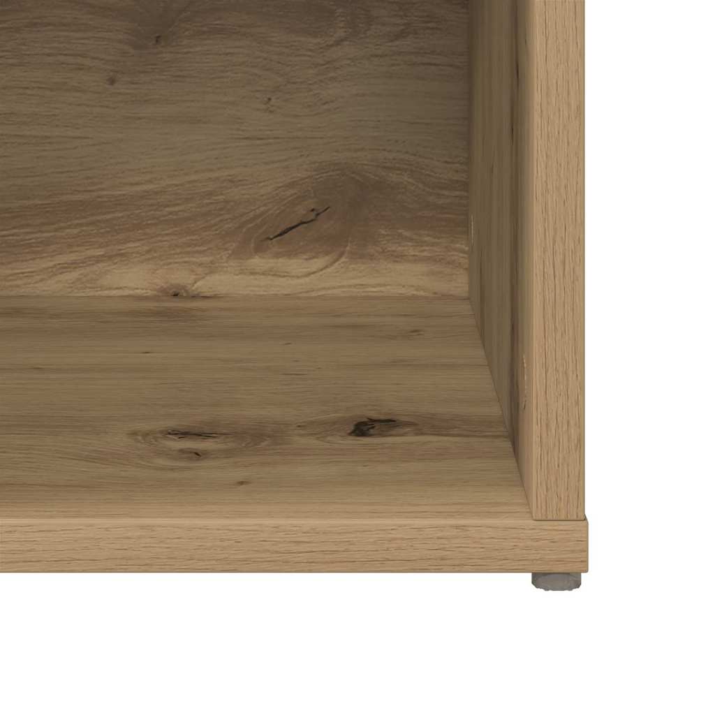 vidaXL Σετ επίπλου τηλεόρασης 2 pcs Artisan Oak 37 x 35 x 72 εκ.