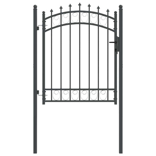 vidaXL Πύλη Φράχτη με Ακίδες EMMEN 150 x 100 cm
