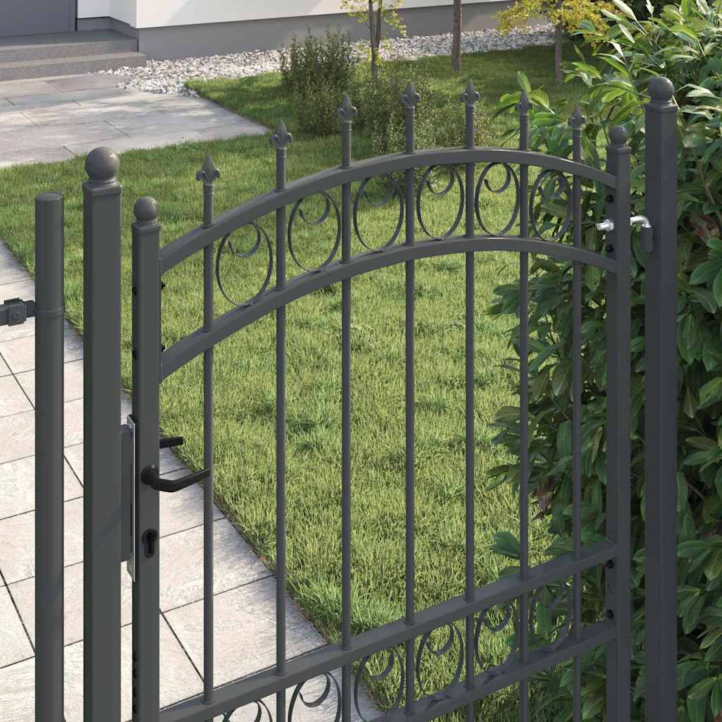 vidaXL Πύλη Φράχτη με Ακίδες EMMEN 200 x 100 cm