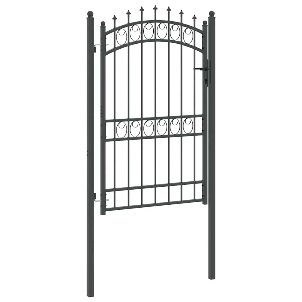 vidaXL Πύλη Φράχτη με Ακίδες EMMEN 200 x 100 cm
