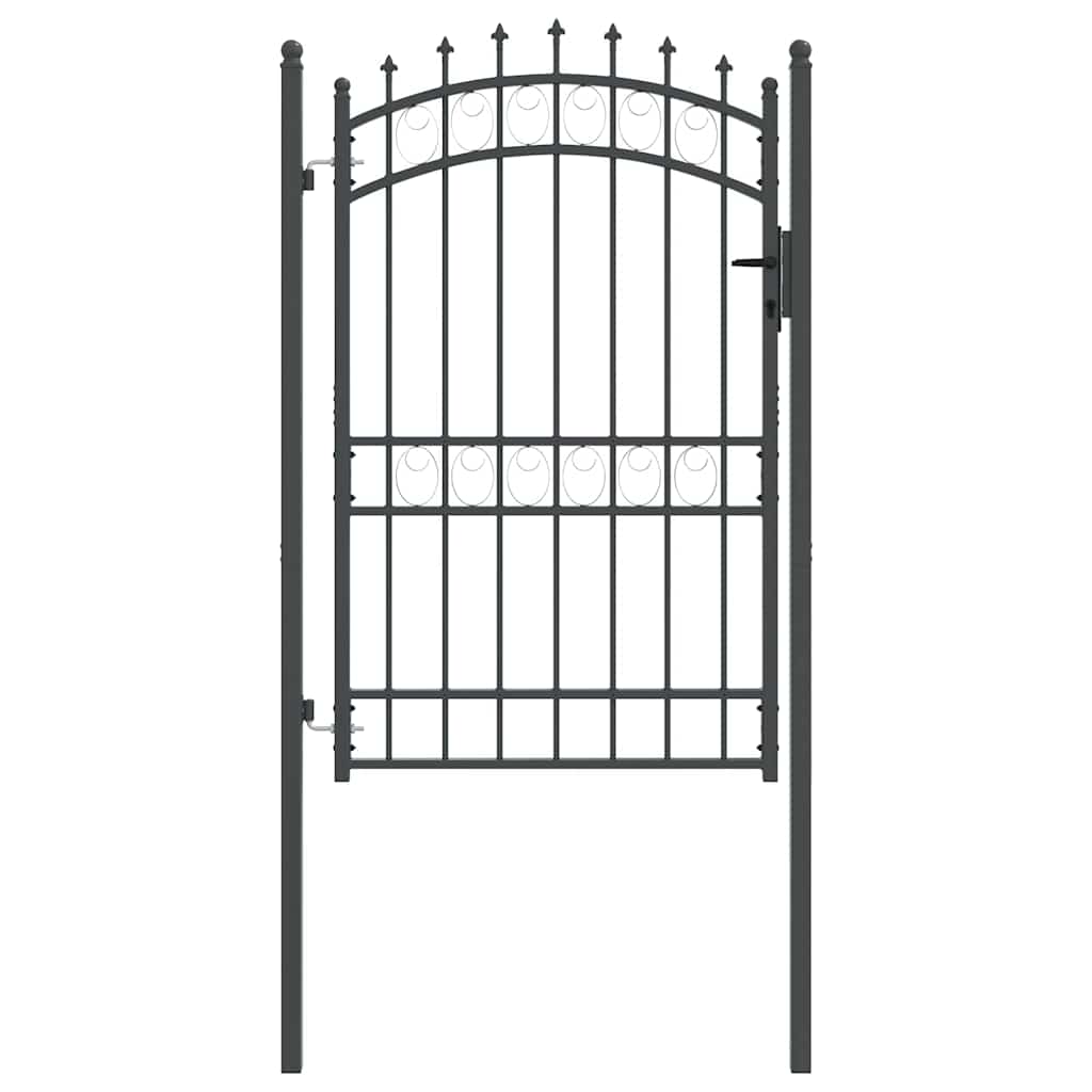 vidaXL Πύλη Φράχτη με Ακίδες EMMEN 200 x 100 cm