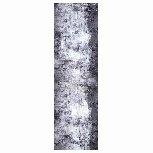 vidaXL Χαλί Κουζίνας Other Χοντρό τσιμέντο 45 x 150 cm Βελούδο
