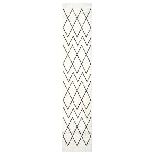 vidaXL Χαλί Κουζίνας Geometric Γεωμετρικό 60 x 300 cm Βελούδο