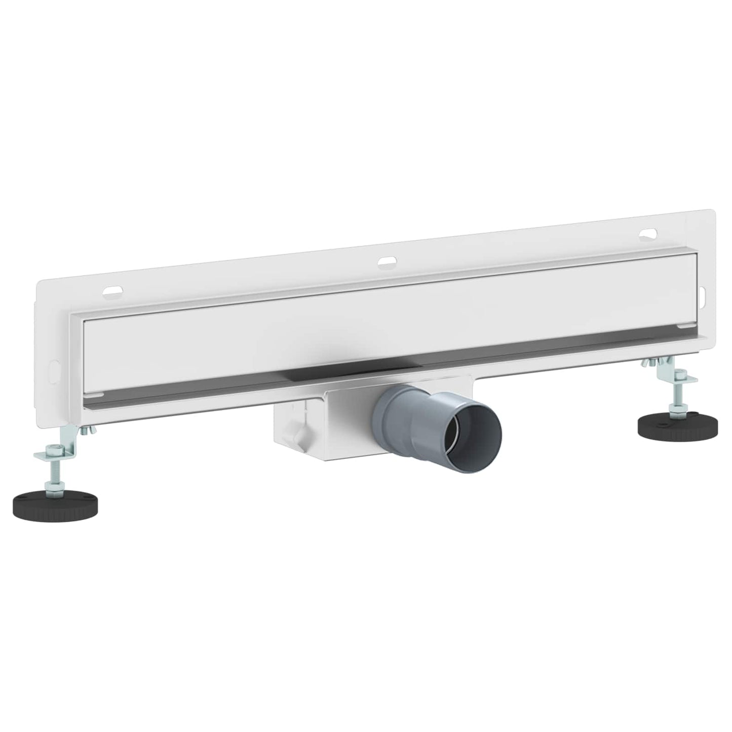 vidaXL Αποχέτευση Ντους Τοίχου Ασημί 50 cm Ανοξείδωτο Ατσάλι 304