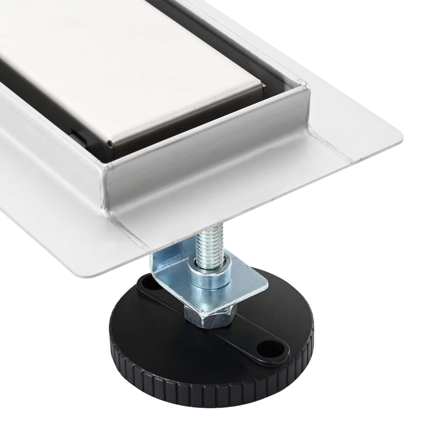 vidaXL Σιφόνι ντους 2-σε-1 με 360° σιφόνι Ασημί 70 cm