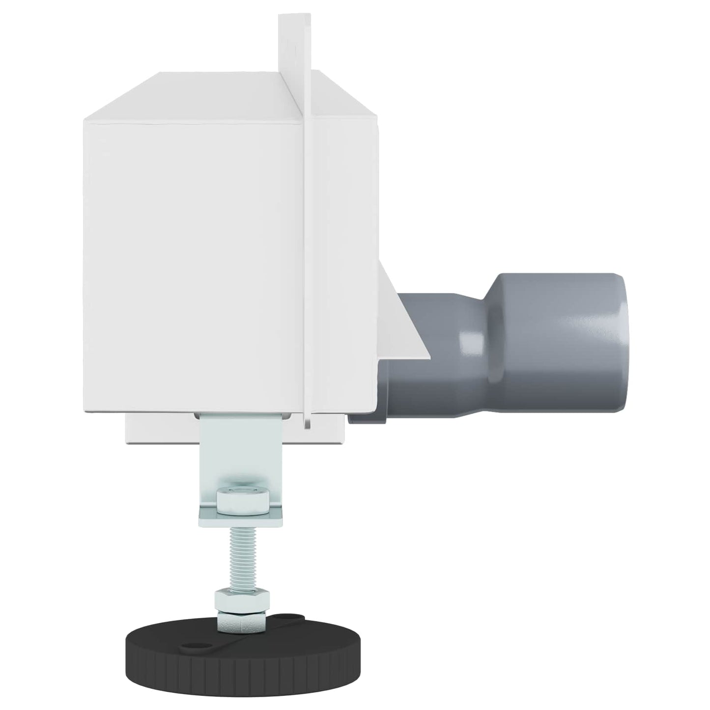 vidaXL Αποχέτευση Ντους Τοίχου Ασημί 70 cm Ανοξείδωτο Ατσάλι 304