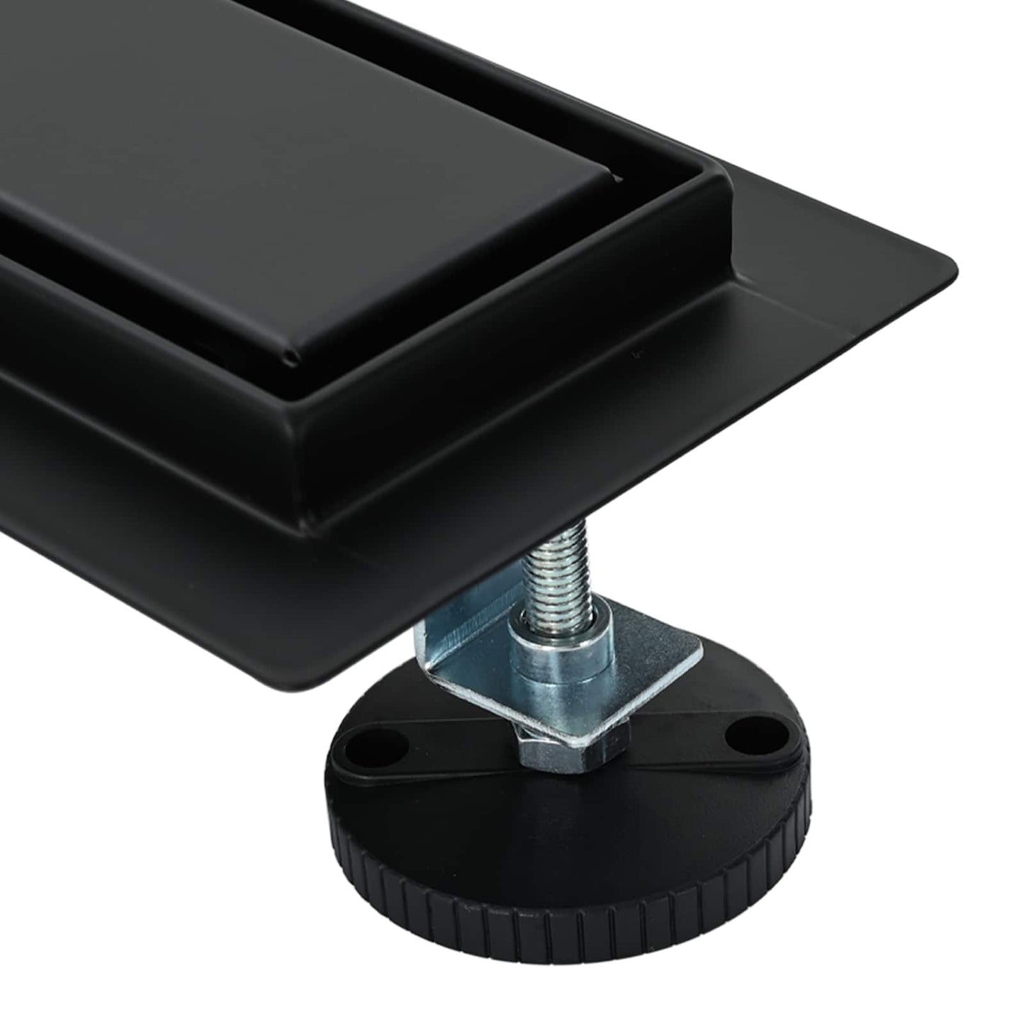 vidaXL Σιφόνι ντους 2-σε-1 με 360° σιφόνι Μαύρο 50 cm