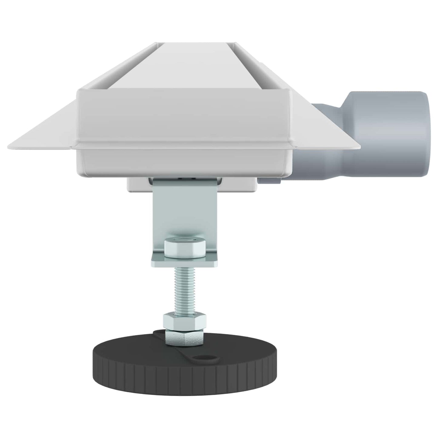 vidaXL 2 σε 1 εκροή ντους Ασημί 90 cm Ανοξείδωτο Ατσάλι 304