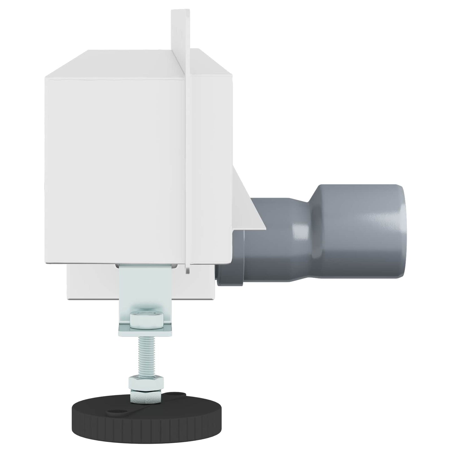 vidaXL Αποχέτευση Ντους Τοίχου Ασημί 60 cm Ανοξείδωτο Ατσάλι 304