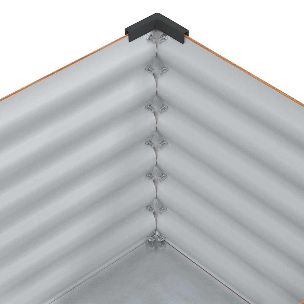 vidaXL Γλάστρα Κήπου Ανοιχτό καφέ 100,5 x 40,5 x 90 εκ.