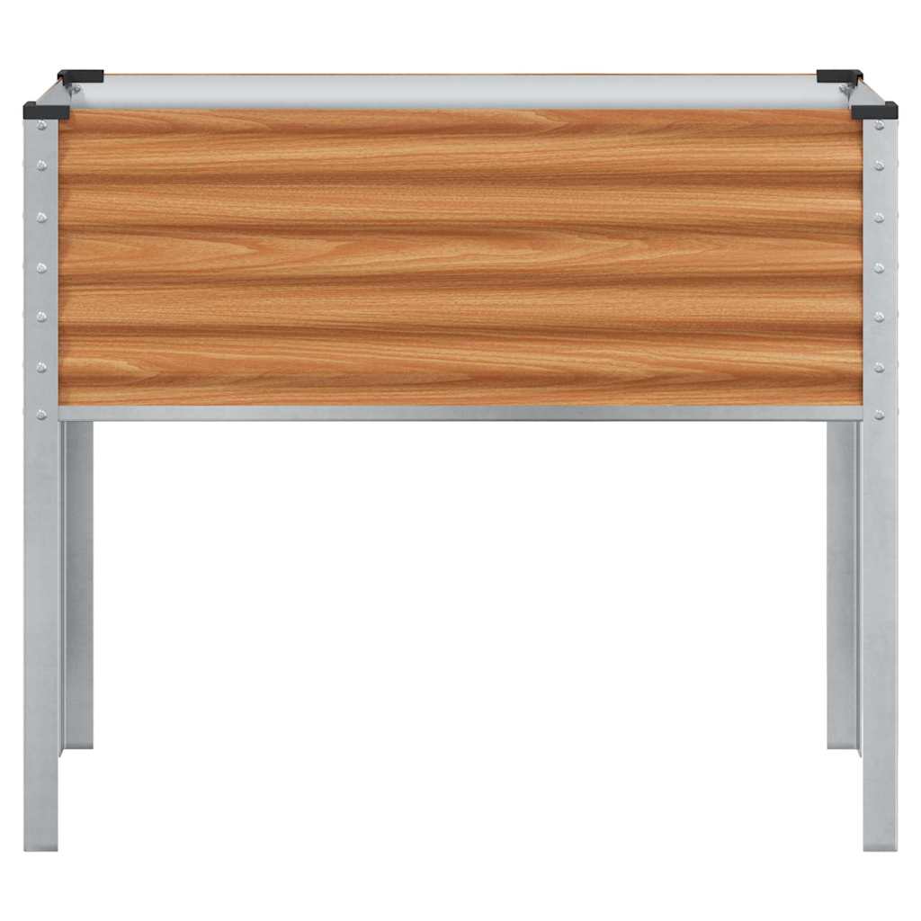 vidaXL Γλάστρα Κήπου Ανοιχτό καφέ 100,5 x 40,5 x 90 εκ.