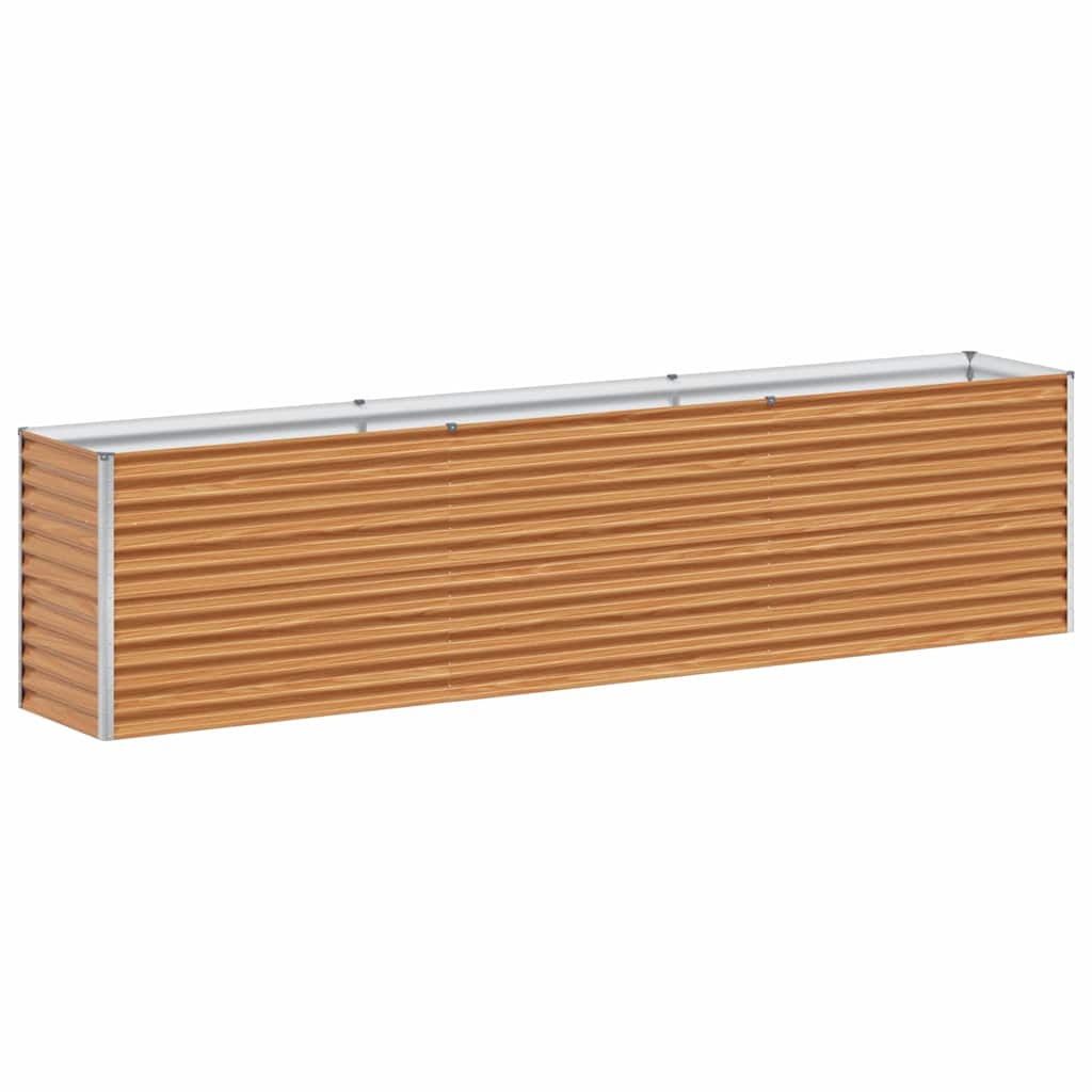 vidaXL Υπερυψωμένη Ζαρντινιέρα 290 x 50 x 68 εκ. Επικαλυμμένος Χάλυβας