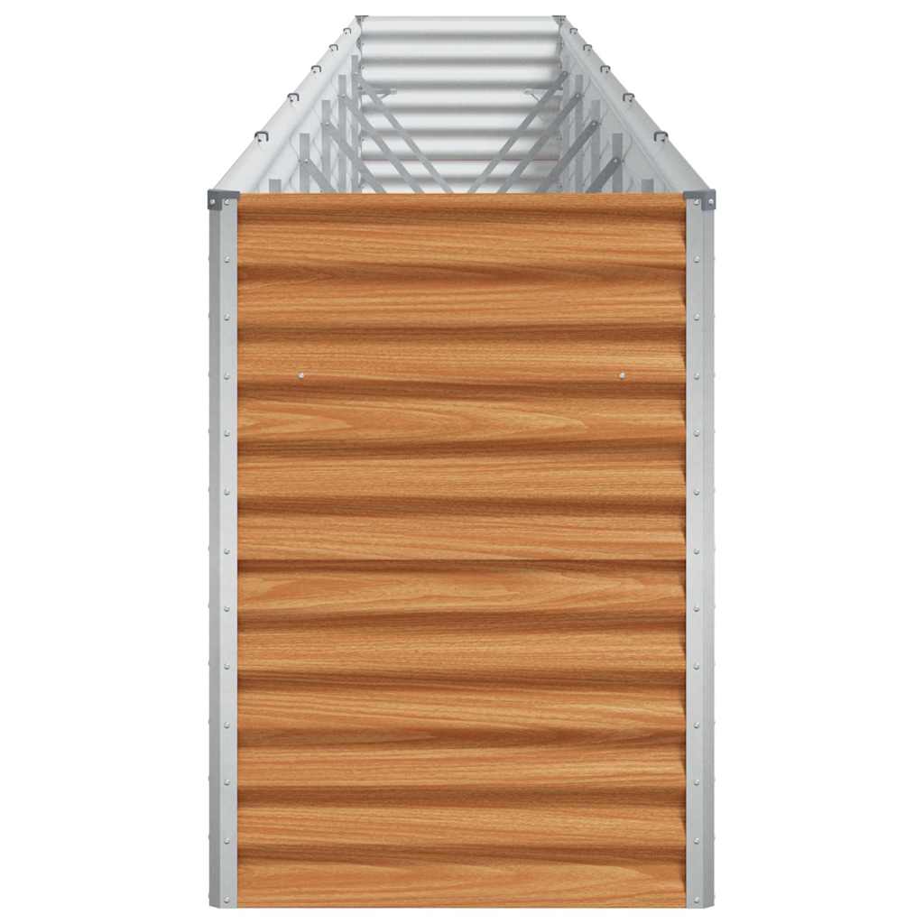 vidaXL Υπερυψωμένη Ζαρντινιέρα 582 x 50 x 68 εκ. Επικαλυμμένος Χάλυβας