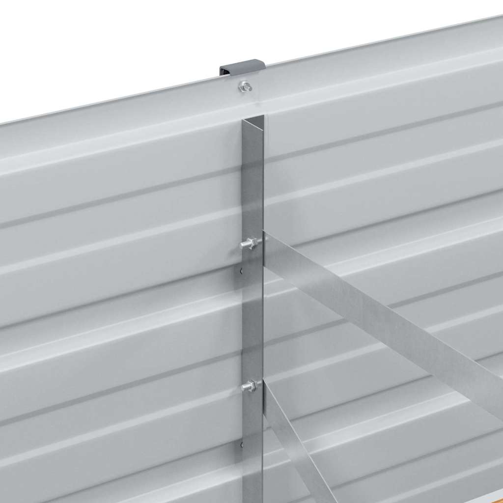 vidaXL Υπερυψωμένη Ζαρντινιέρα Ανοιχτό καφέ 160 x 40 x 45 cm