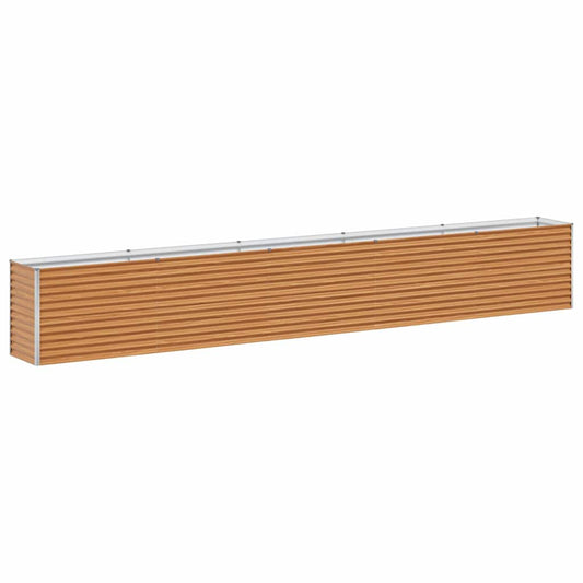 vidaXL Υπερυψωμένη Ζαρντινιέρα 485 x 50 x 68 εκ. Επικαλυμμένος Χάλυβας