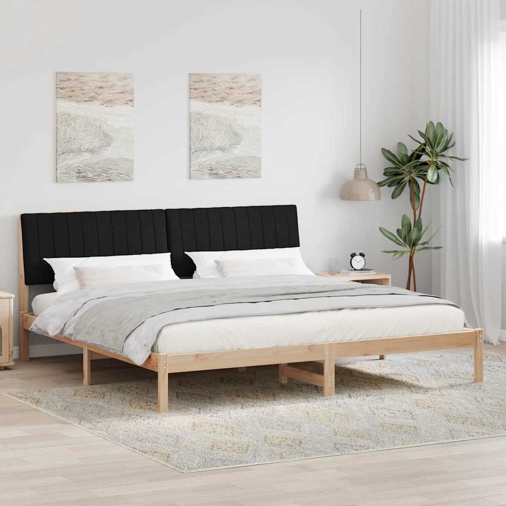 vidaXL Σκελετός Κρεβατιού Καφέ 200 x 200 cm Στερεά ξυλεία πεύκου