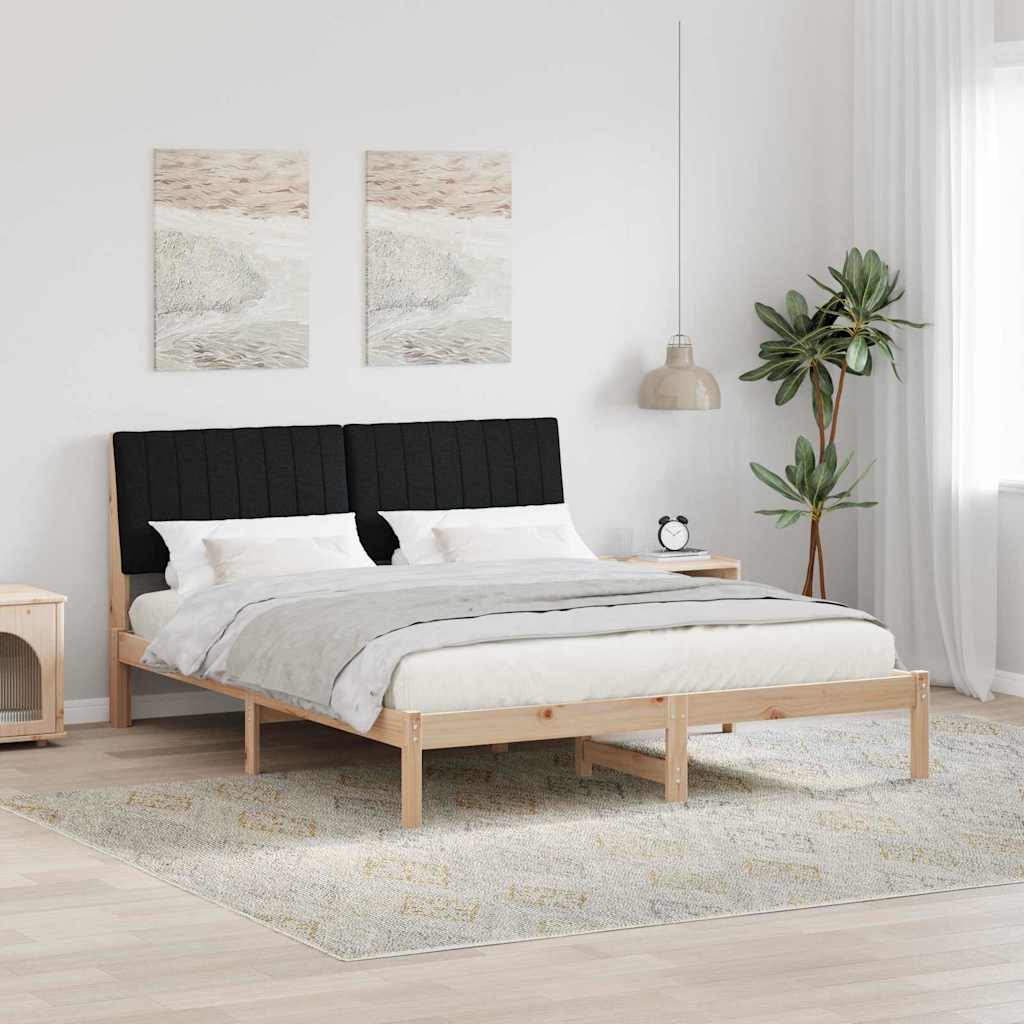 vidaXL Σκελετός Κρεβατιού Καφέ 160 x 200 cm Στερεά ξυλεία πεύκου