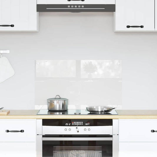 vidaXL Πίσω Πάνελ Κουζίνας Διαφανές 70 x 40 cm σκληρυμένο γυαλί