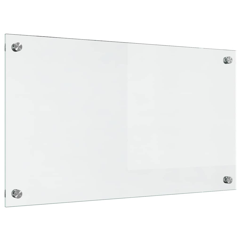vidaXL Πίσω Πάνελ Κουζίνας Διαφανές 70 x 40 x 0,8 εκ σκληρυμένο γυαλί