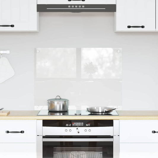 vidaXL Πίσω Πάνελ Κουζίνας Διαφανές 70 x 50 cm σκληρυμένο γυαλί