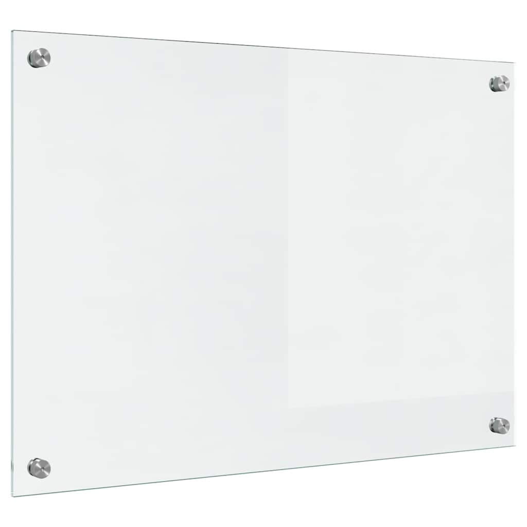 vidaXL Πίσω Πάνελ Κουζίνας Διαφανές 70 x 50 x 0,8 εκ σκληρυμένο γυαλί
