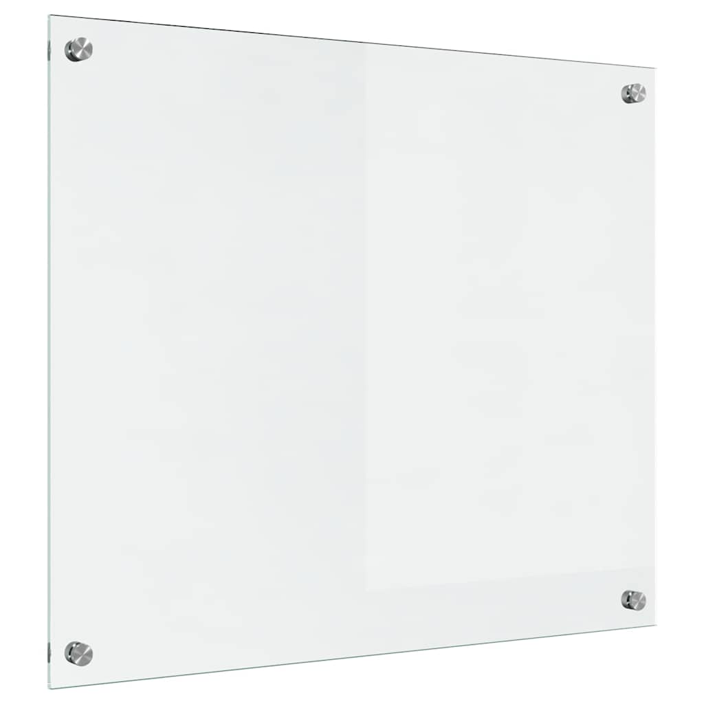 vidaXL Πίσω Πάνελ Κουζίνας Διαφανές 70 x 60 x 0,8 εκ σκληρυμένο γυαλί