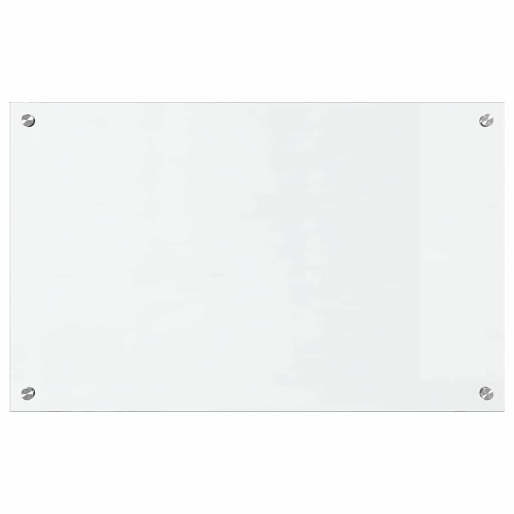 vidaXL Πίσω Πάνελ Κουζίνας Διαφανές 80 x 50 x 0,8 εκ. σκληρυμένο γυαλί
