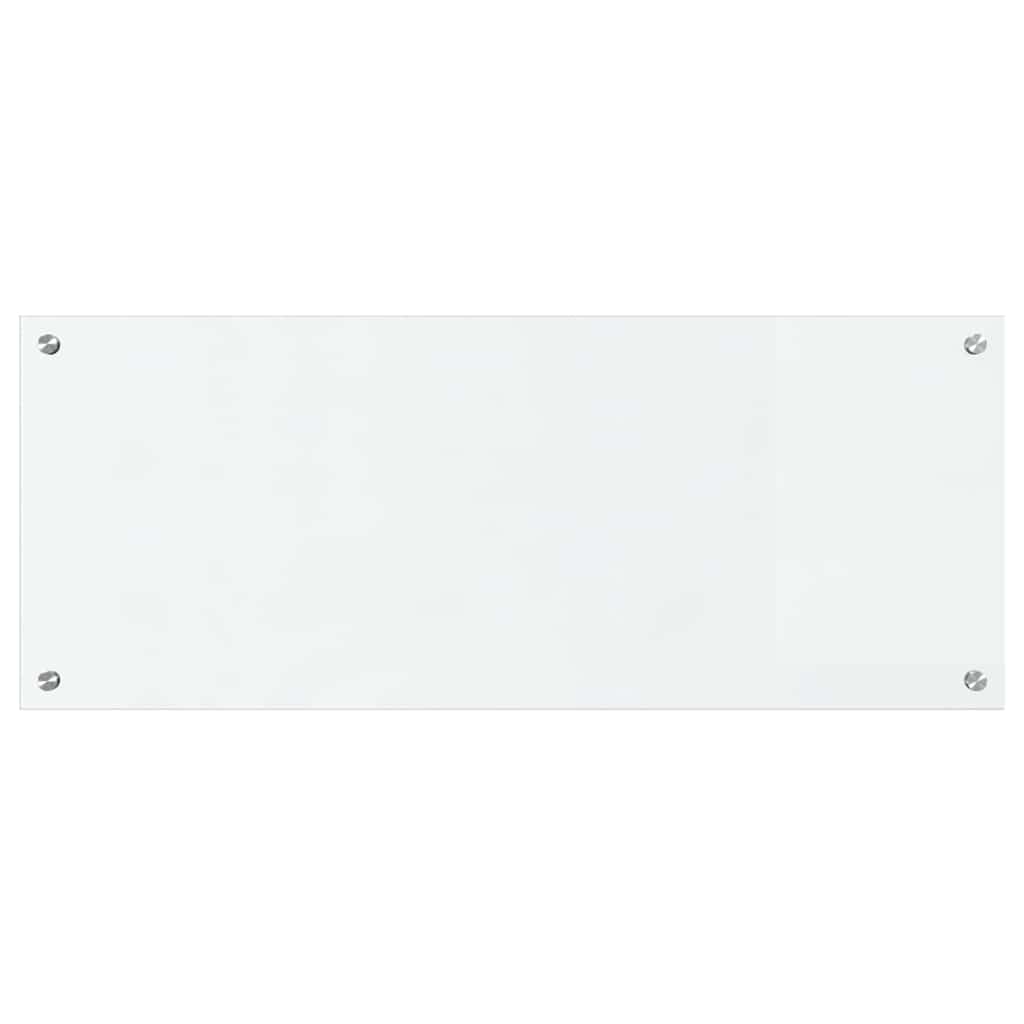 vidaXL Πίσω Πάνελ Κουζίνας Διαφανές 100 x 40 x 0,8 εκ σκληρυμένο γυαλί