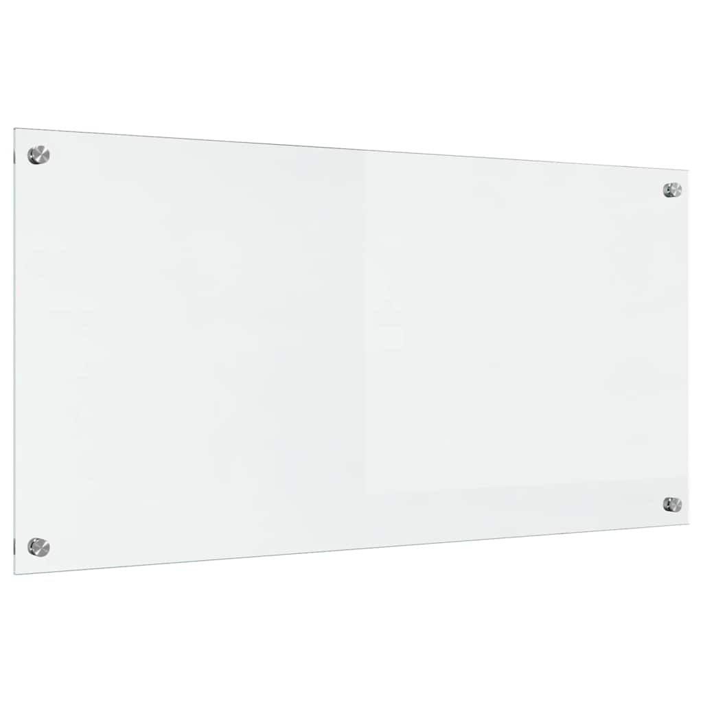 vidaXL Πίσω Πάνελ Κουζίνας Διαφανές 100 x 50 x 0,8 εκ σκληρυμένο γυαλί